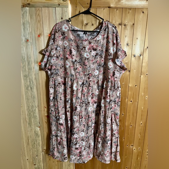 SHEIN Plus Size Women Boho Summer Dress - Picture 3 of 5